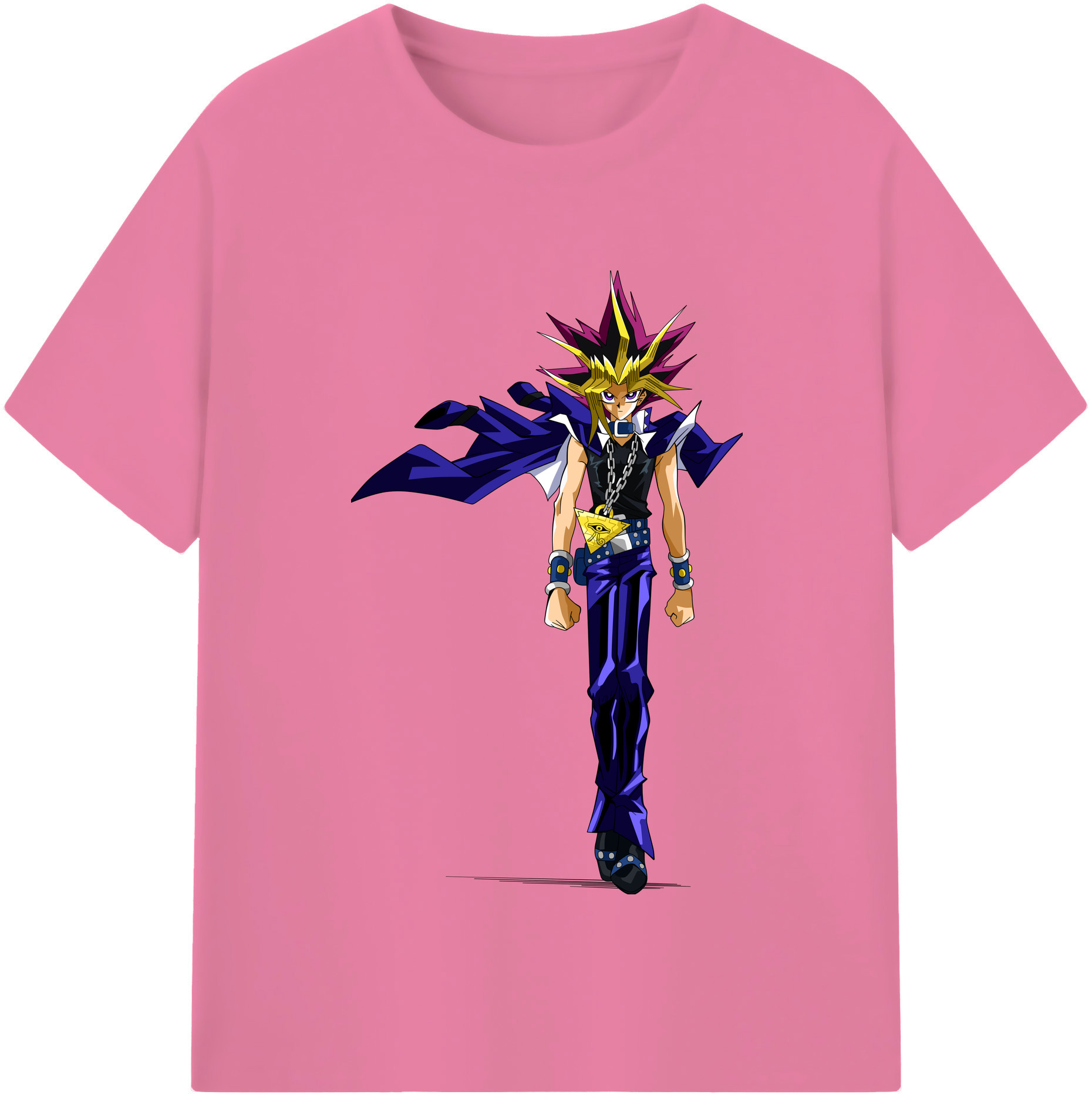 （画像用） 遊☆戯☆王 Yu-Gi-Oh! 綿100％半袖Tシャツ（フロントプリント）